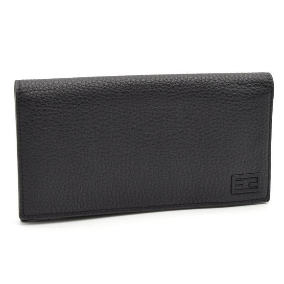 Fendi Handbags - Fendi Folding Long Black Wallet Bifold Leather